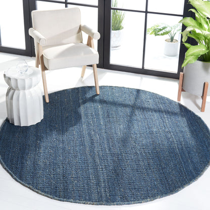 Safavieh Natural Fiber Nf368N Navy Area Rug