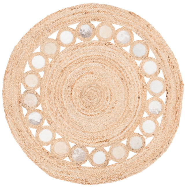 Safavieh Natural Fiber Nf370F Beige/Grey Rugs.
