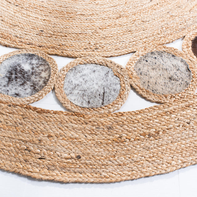 Safavieh Natural Fiber Nf370G Beige/Silver Rugs.