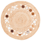 Safavieh Natural Fiber Nf370T Beige/Brown Rugs.
