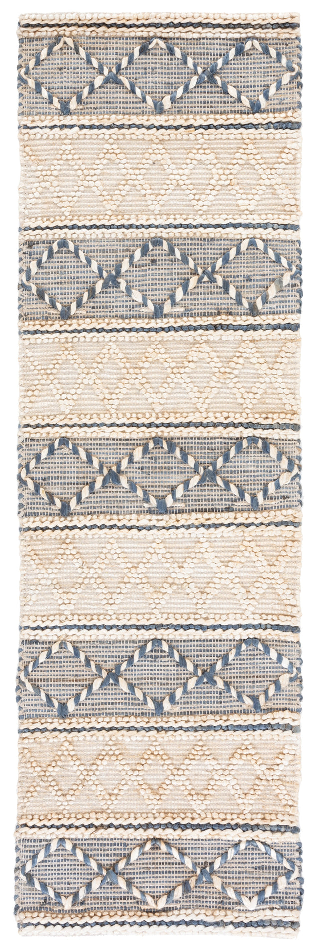 Safavieh Natural Fiber Nf375A Natural/Grey Rug.