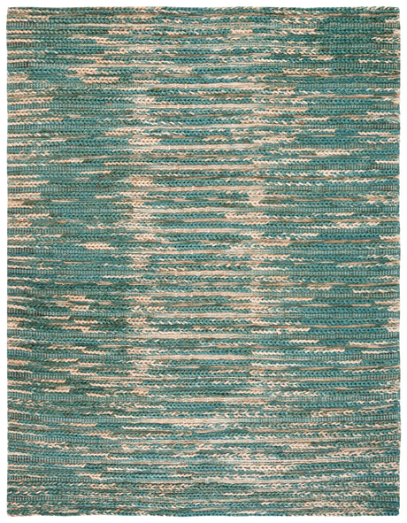 Safavieh Natural Fiber Nf376Y Dark Green/Natural Rug.