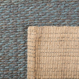 Safavieh Natural Fiber Nf448B Teal Rugs.