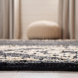 Safavieh Natural Fiber Nf552Z Black Rugs.