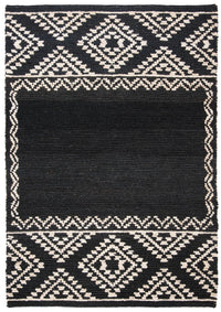 Safavieh Natural Fiber Nf552Z Black Area Rug