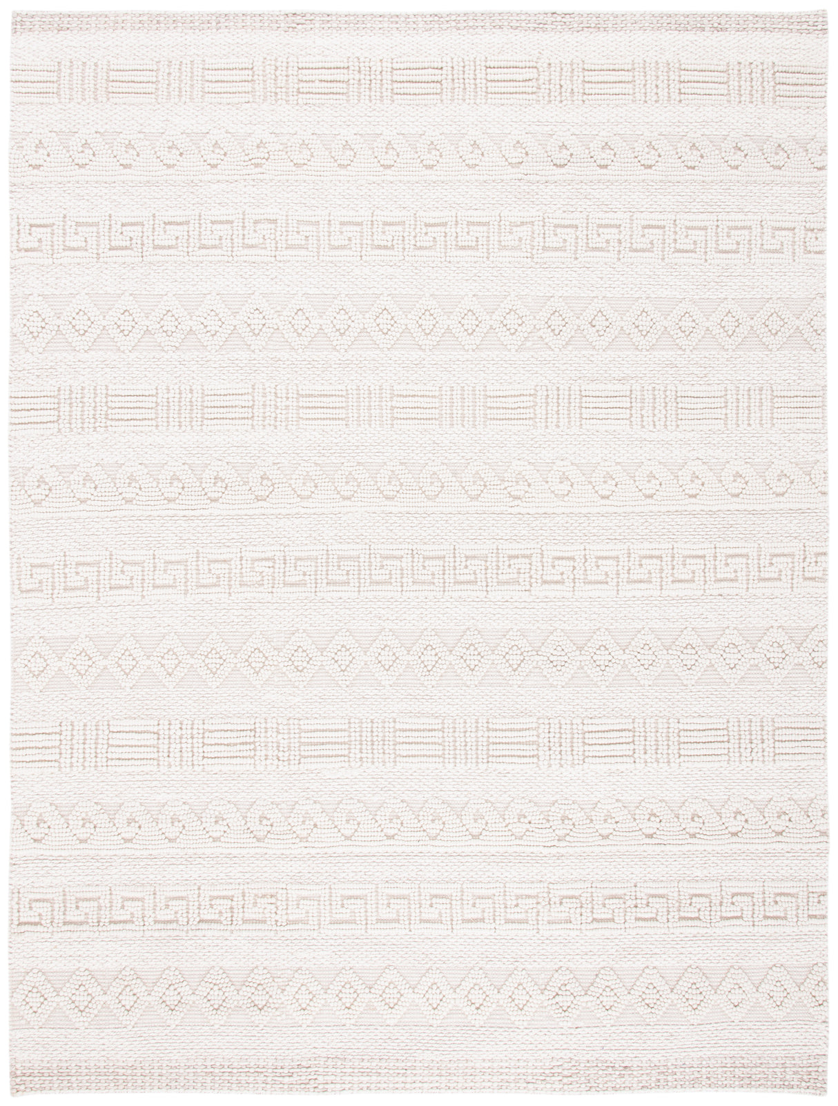 Safavieh Natural Fiber Nf553B Beige/Ivory Rugs.