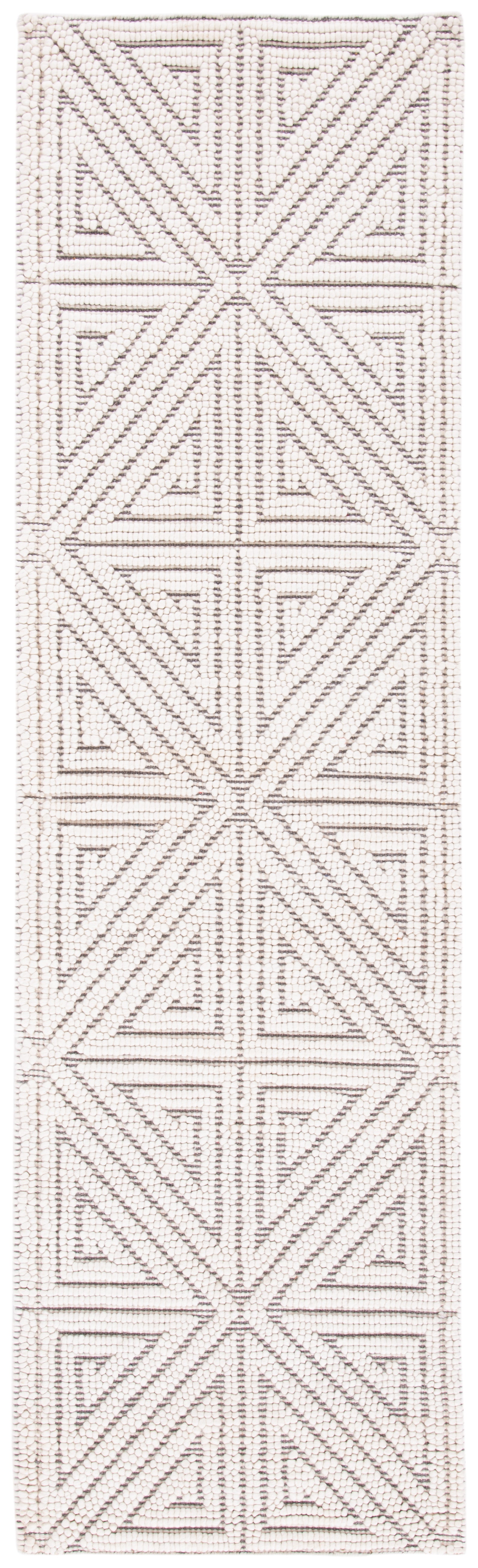 Safavieh Natural Fiber Nf556F Grey/Ivory Area Rug