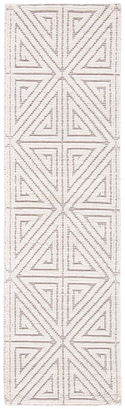 Safavieh Natural Fiber Nf556F Grey/Ivory Area Rug