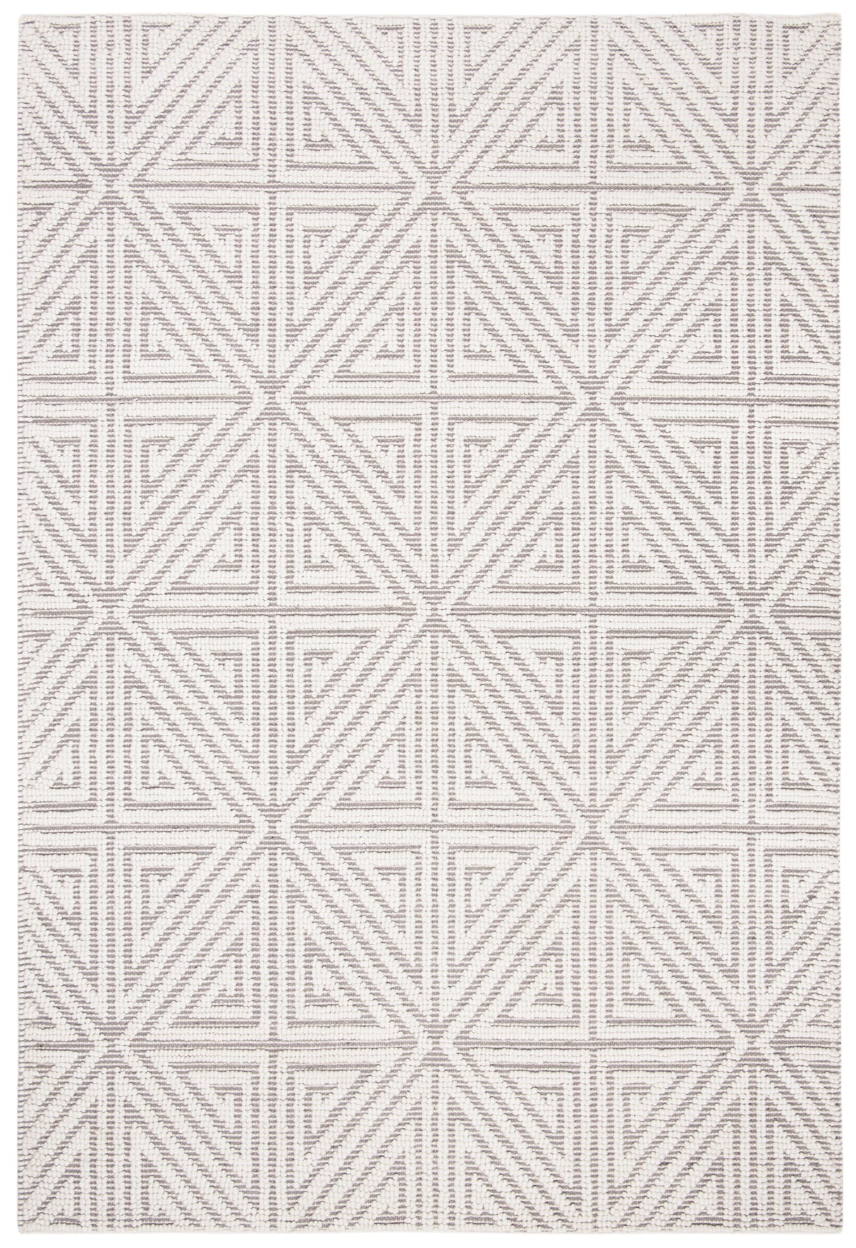 Safavieh Natural Fiber Nf556F Grey/Ivory Rugs.