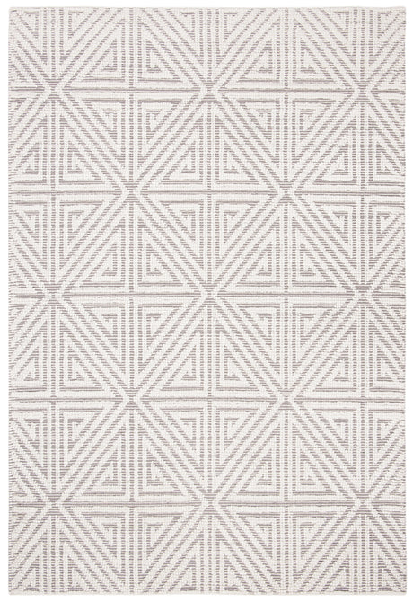 Safavieh Natural Fiber Nf556F Grey/Ivory Area Rug