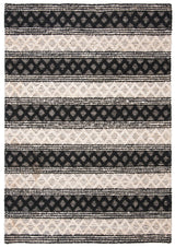 Safavieh Natural Fiber Nf568Z Black/Ivory Rugs.