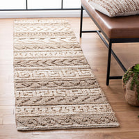 Safavieh Natural Fiber Nf589Y Green/Ivory Area Rug