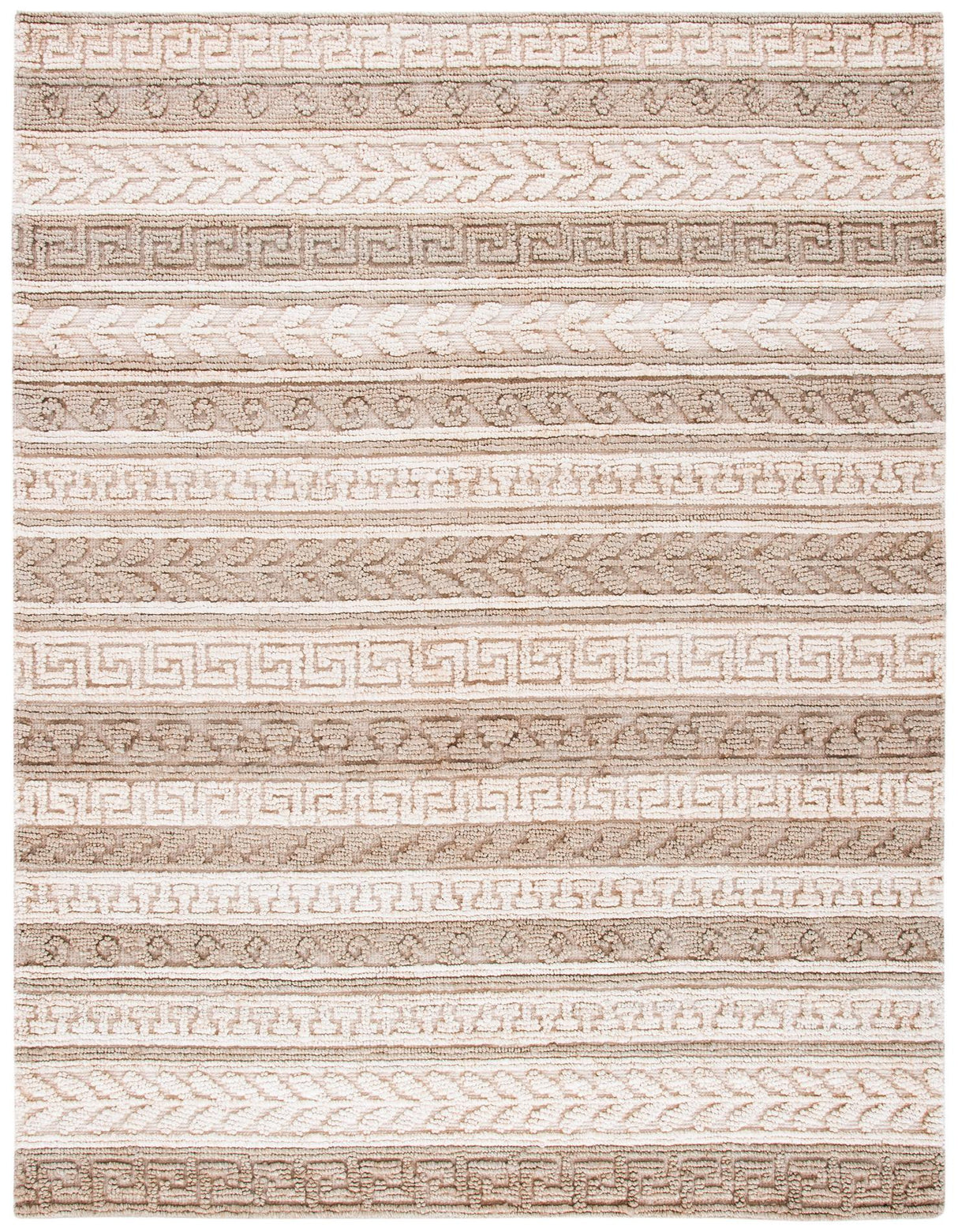 Safavieh Natural Fiber Nf589Y Green/Ivory Rugs.