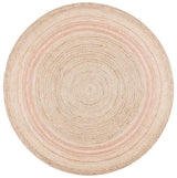 Safavieh Natural Fiber Nf807U Pink Rugs.