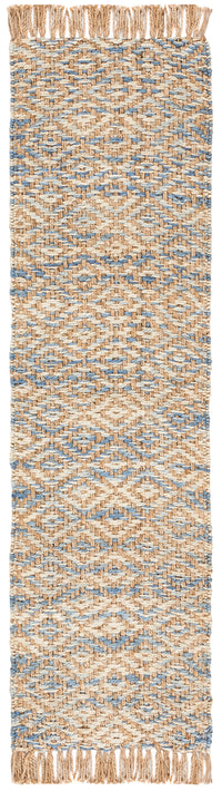 Safavieh Natural Fiber Nf822A Natural/Blue Area Rug