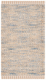 Safavieh Natural Fiber Nf822A Natural/Blue Rugs.