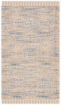 Safavieh Natural Fiber Nf822A Natural/Blue Area Rug