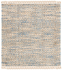 Safavieh Natural Fiber Nf822A Natural/Blue Area Rug