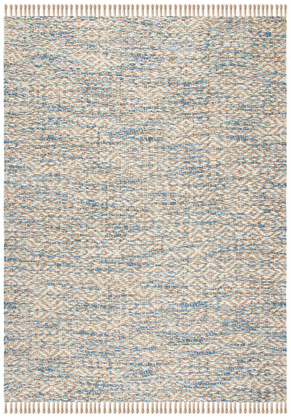 Safavieh Natural Fiber Nf822A Natural/Blue Area Rug