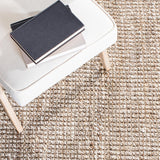 Safavieh Natural Fiber Nf825F Grey/Beige Rug.