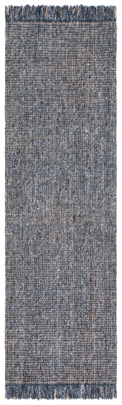 Safavieh Natural Fiber Nf826H Charcoal/Natural Area Rug