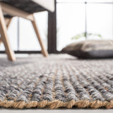 Safavieh Natural Fiber Nf826H Charcoal/Natural Rugs.