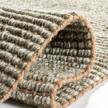Safavieh Natural Fiber Nf826Y Green/Natural Rug.