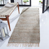 Safavieh Natural Fiber Nf827A Natural/Teal Rugs.
