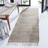 Safavieh Natural Fiber Nf827A Natural/Teal Area Rug