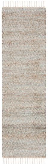 Safavieh Natural Fiber Nf827A Natural/Teal Rugs.