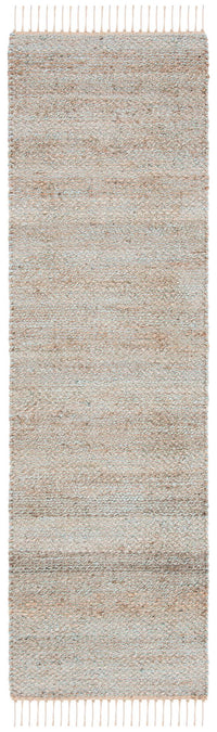 Safavieh Natural Fiber Nf827A Natural/Teal Area Rug