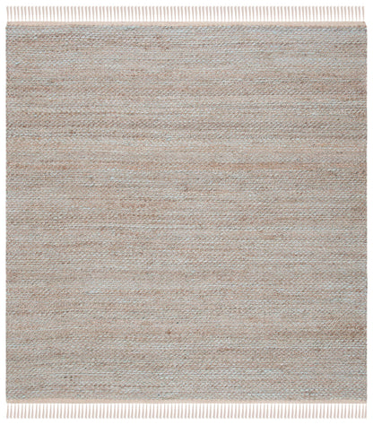 Safavieh Natural Fiber Nf827A Natural/Teal Area Rug