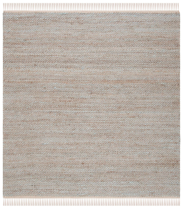 Safavieh Natural Fiber Nf827A Natural/Teal Area Rug