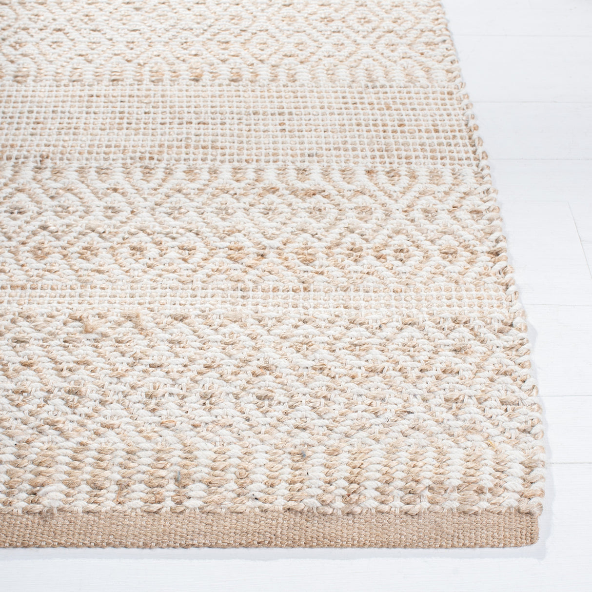 Safavieh Natural Fiber Nf829A Natural/Ivory Rugs.
