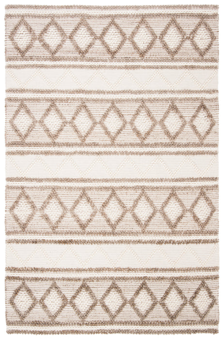 Safavieh Natural Fiber Nf866B Taupe/Ivory Area Rug