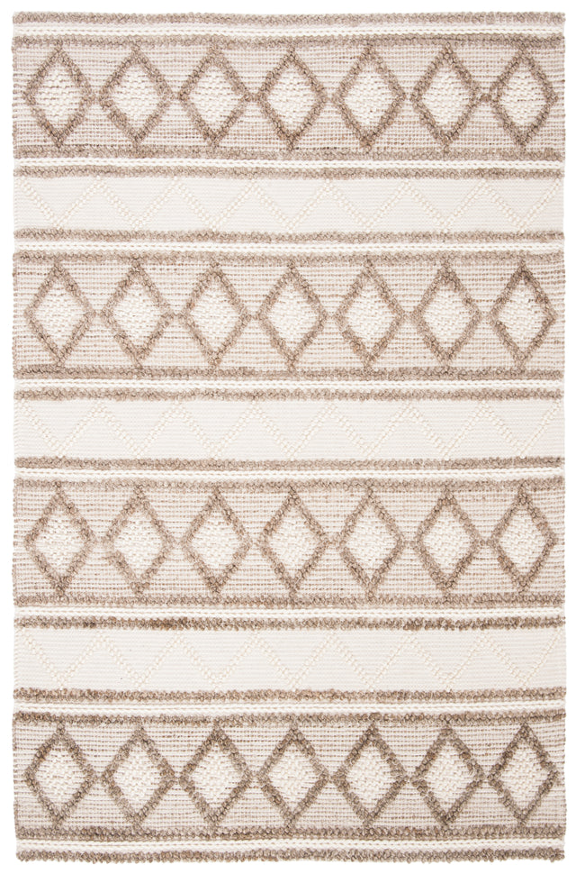 Safavieh Natural Fiber Nf866B Taupe/Ivory Area Rug