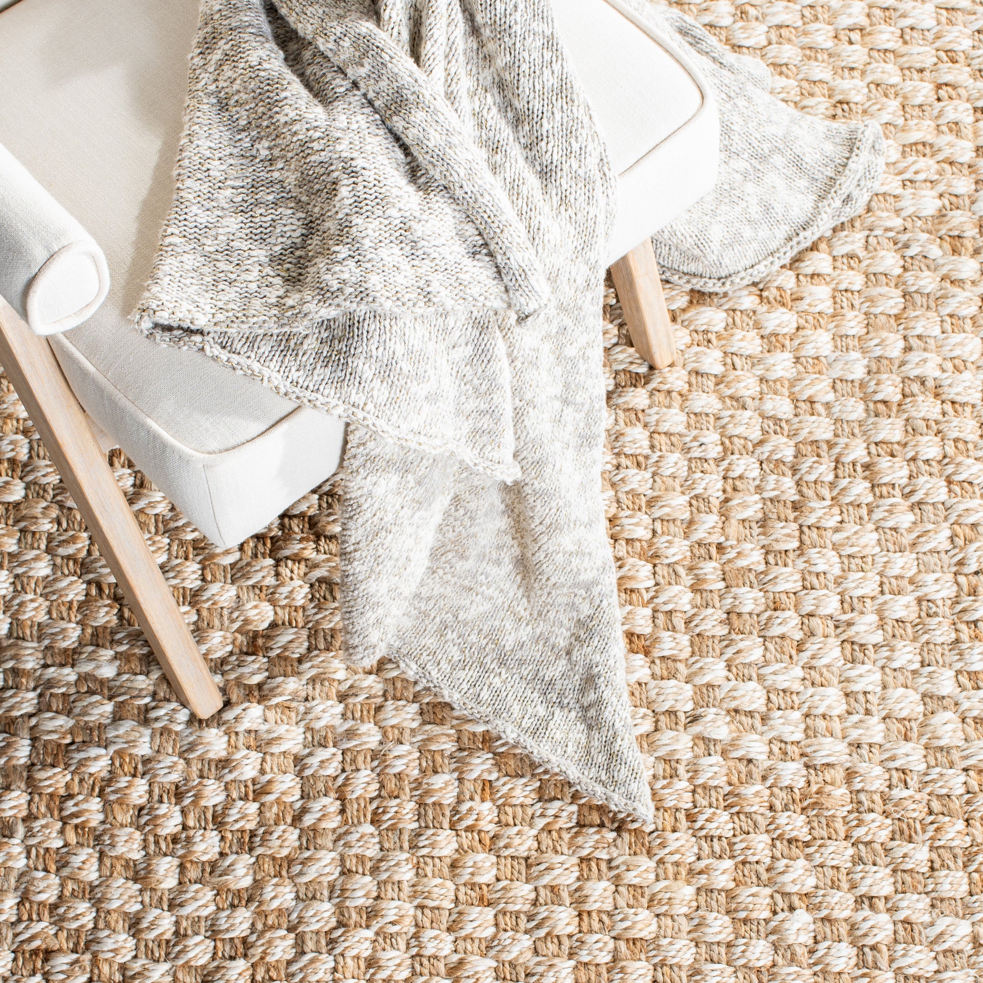 Safavieh Natural Fiber Nf868A Natural/Ivory Area Rug