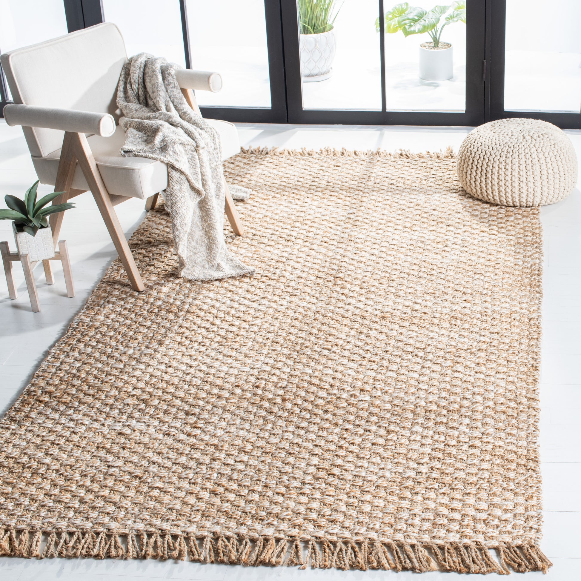 Safavieh Natural Fiber Nf868A Natural/Ivory Area Rug