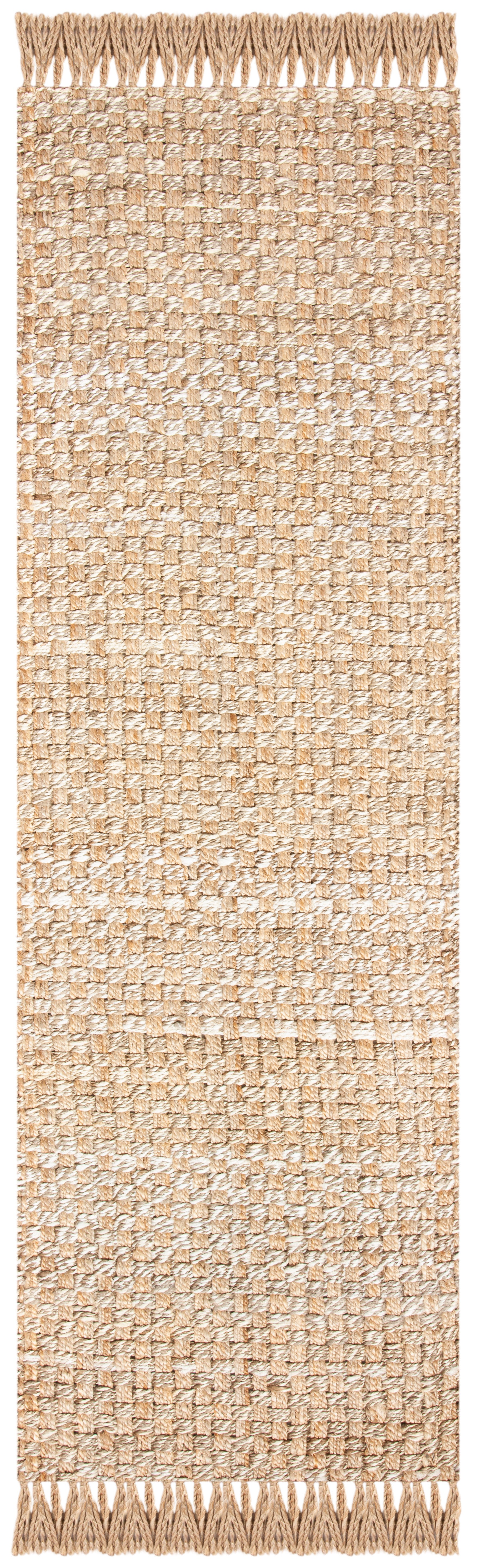 Safavieh Natural Fiber Nf868B Natural/Grey Area Rug