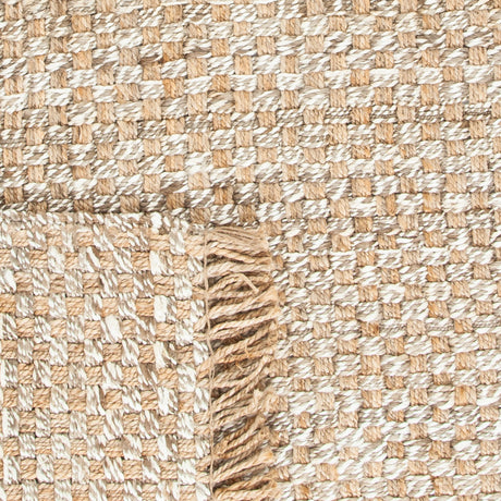 Safavieh Natural Fiber Nf868B Natural/Grey Rug.