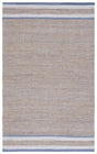 Safavieh Natural Fiber Nf874M Natural/Blue Rug.