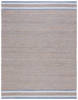 Safavieh Natural Fiber Nf874M Natural/Blue Rug.