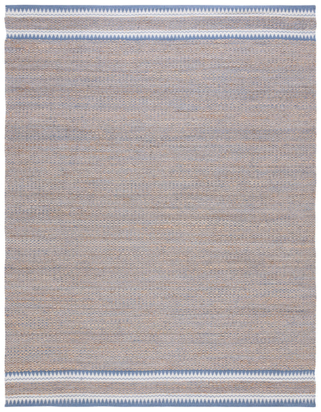 Safavieh Natural Fiber Nf874M Natural/Blue Rug.