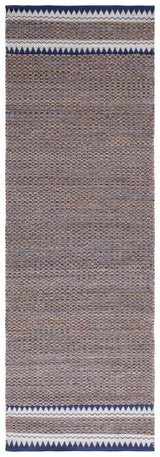 Safavieh Natural Fiber Nf874N Natural/Navy Rug.