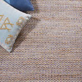 Safavieh Natural Fiber Nf874N Natural/Navy Rug.
