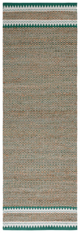 Safavieh Natural Fiber Nf874Y Natural/Green Rug.