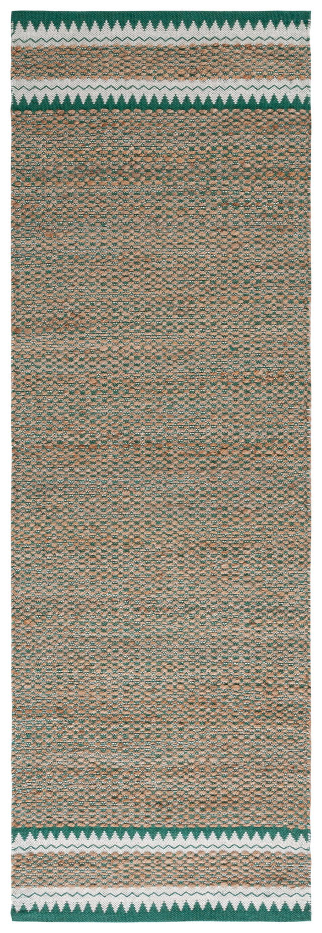 Safavieh Natural Fiber Nf874Y Natural/Green Rug.