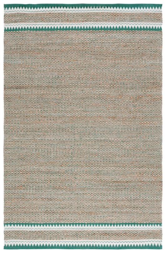 Safavieh Natural Fiber Nf874Y Natural/Green Area Rug