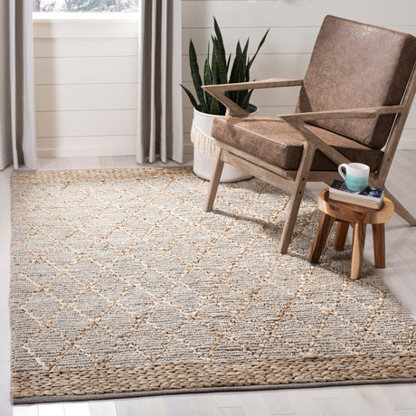 Safavieh Natural Fiber Nf951G Silver Rugs.