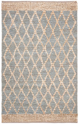 Safavieh Natural Fiber Nf951L Light Blue Rugs.